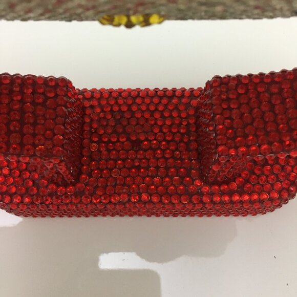 Hello Kitty Sparkling Flat Beaded Mirror Stand Up Adjustable Direction - Picture 9 of 13